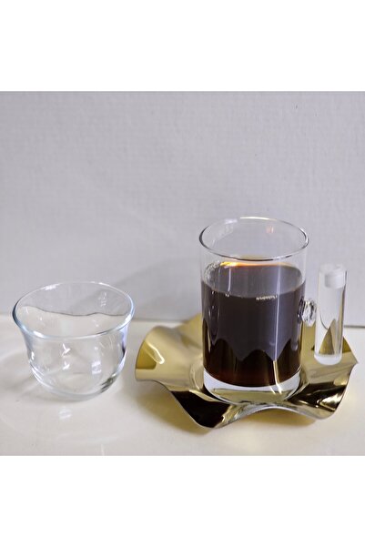 Turkish Store İstanbul Mint1 18 Piece Tea Set