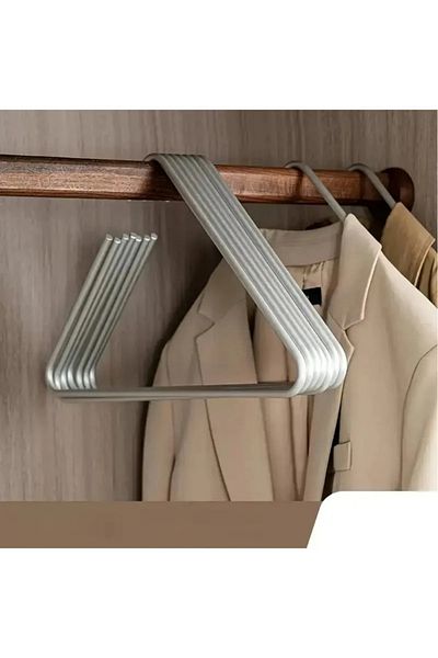 VENON 1Pcs Triangle Chrome New Style Hanger Clothes Hanger Clothes Hanger Metal Modern Hanger Pants Hanger