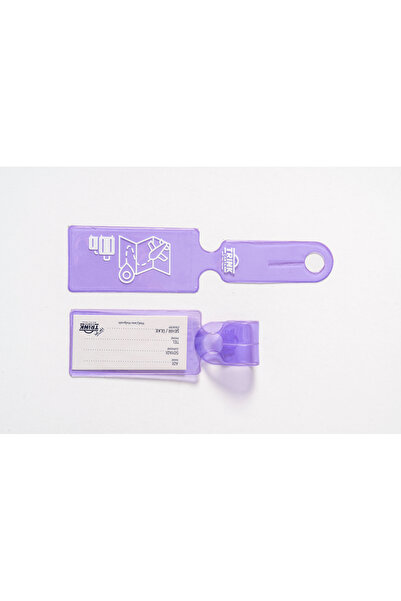 Trink Çanta Valiz Etiketi ve Bavul Etiketi  * Neon Renk Pvc *
