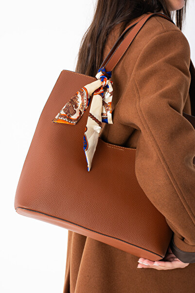 DSN Deffy Scarf Double Handle Shoulder Bag Y6295