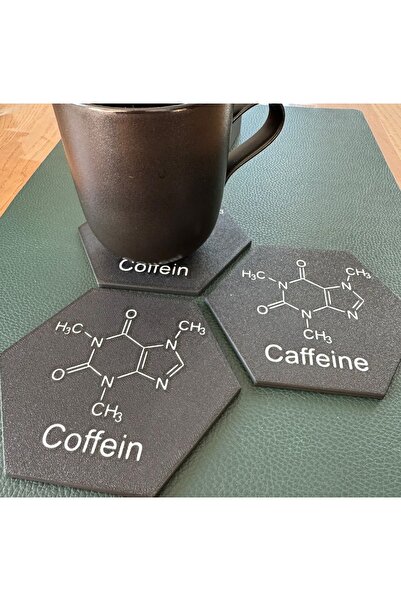 3DreaMaker Coffee Coaster Caffeine Formula (Set of 3), Coaster