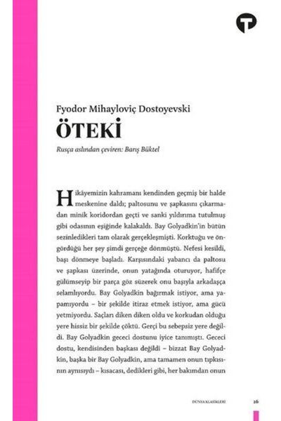 Turkuvaz Kitap Öteki