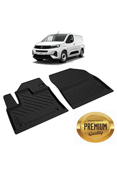 RICH OTO PASPAS Opel Combo Panelvan Van Havuzlu Paspas Ön Iki Parça Siyah 4d ...