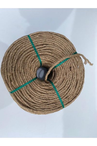 izmir Bitpazarı Gold 6mm 100 Mt Jut Rope Tether Hemp Jut Rope 6mm
