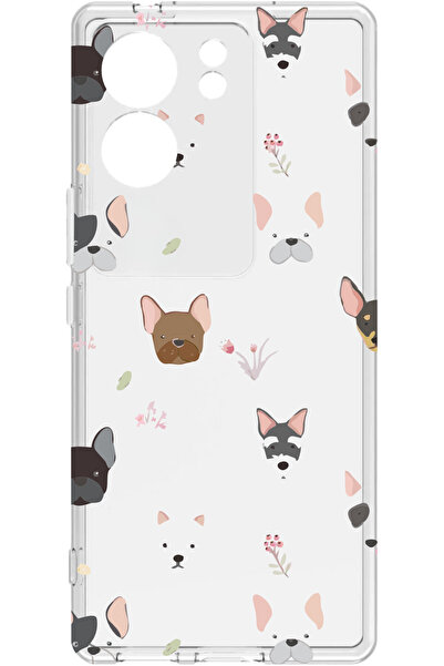 INFINIX ZERO30 (X6731B) Baskılı ve Kamera Korumalı Şeffaf Renk Silikon Kılıf