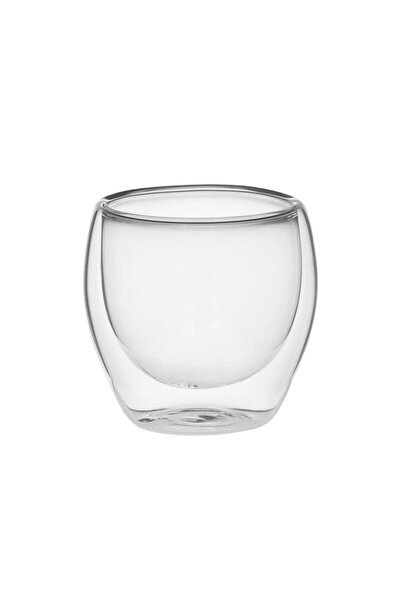 Home زجاج اسبريسو شفاف مزدوج الجدار 80 مل 2 قطعة