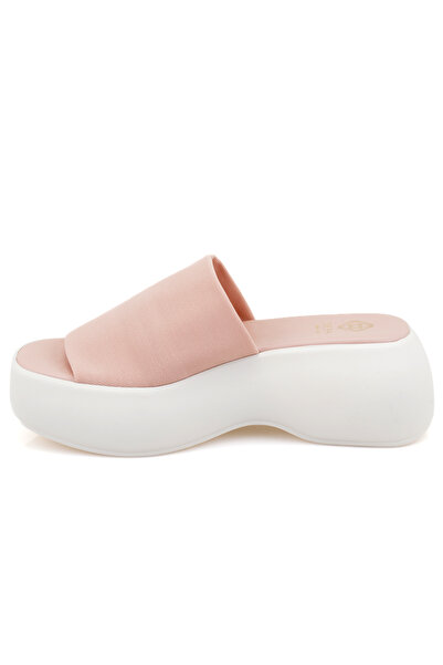 Desa Γυναικείες παντόφλες σόλας σε ροζ πλατφόρμα