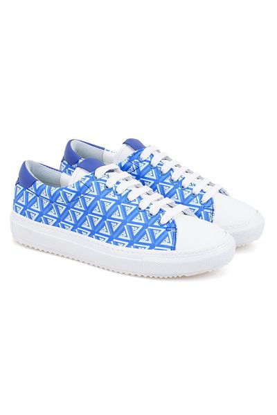 Desa Pantofi sport cu monogramă albastră de damă
