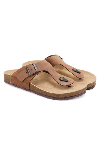 Desa Cole Mink Men's Nubuck Slippers