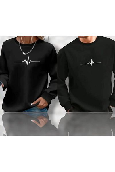 WOODROFFE Oversize Lover Combination Σετ 2 τεμαχίων - Φούτερ και Boyfirend
