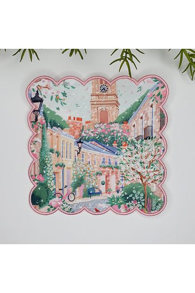 DECO Italy Design - Embroidered Edge Cocktail Napkin 1 Piece