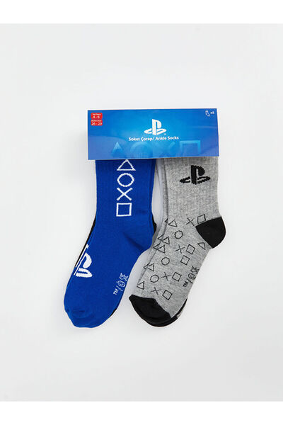 LC Waikiki Sparkling Choices from Shining Store |   Playstation Patterned Boys' Booties Socks 5-Pack
