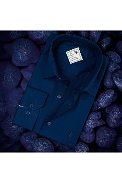 EREN STYLE Χειμερινό βαμβακερό ανδρικό μακρυμάνικο πουκάμισο Oxford (κανονική...