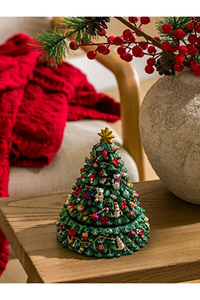 LC Waikiki LCW HOME Yeşil Yılbaşı Ağacı Figürlü Müzik Kutusu