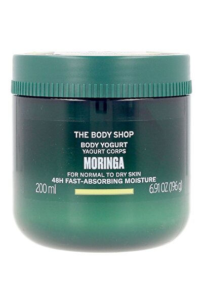 THE BODY SHOP Moringa Body Yogurt 15 Sekunden absorbierter Körperfeuchtigkeit...