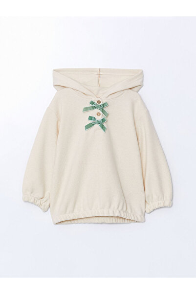 LC Waikiki Kapusonlu Kiz Cocuk Sweatshirt Ve Esofman Alt 2'li Takim - W4hg70z1