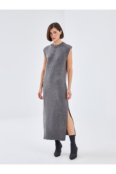 LC Waikiki Lcw Crew Neck Women's Knitwear Dress