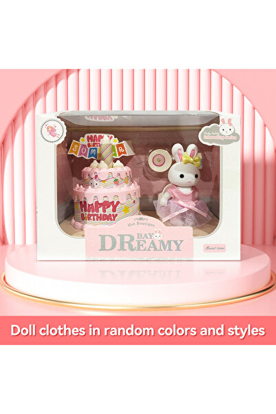 Choice1 كعكة عيد الميلاد أرنب صغير، مشهد جميل، ألعاب محاكاة، نماذج، ألعاب عيد...