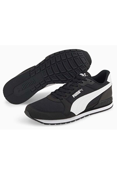 Puma St Runner v3 Mesh 384640-01 Erkek Spor Ayakkabı SİYAH