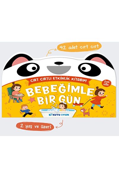 Timaş Çocuk Bebeğimle Bir Gün - Cırt Cırtlı Etkinlik Kitabım (2 YAŞ)