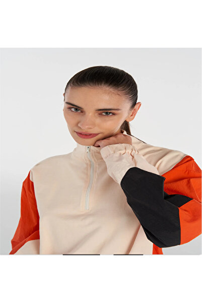 hummel Sage Zıp Neck Kadın Sweatshirt