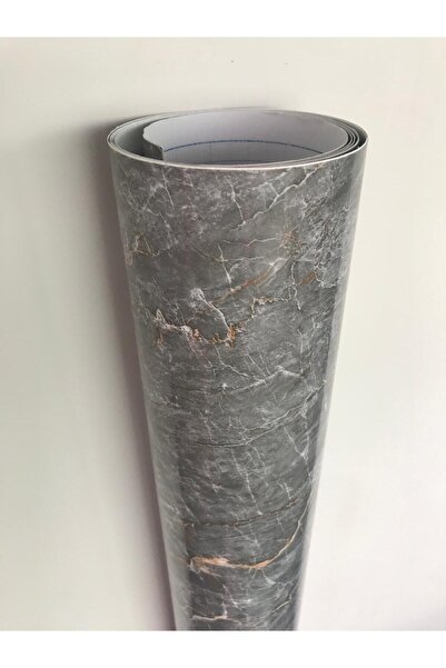 TASARIM TABELA Kendinden Yapışkanlı Gri Mermer Desen Folyo 120x40cm