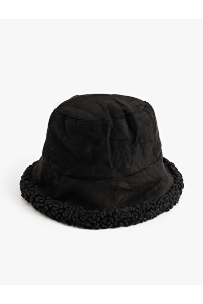Koton Plush Bucket Hat
