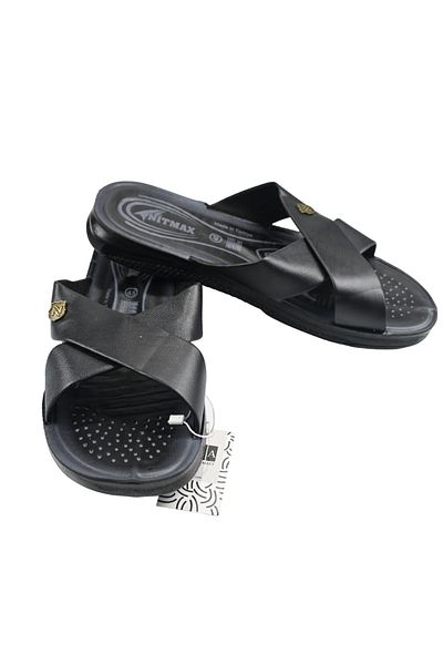 Sia Çanta Nitmax Buckle Comfortable Orthopedic Non-Slip Sole Breathable Feet Men's Slippers