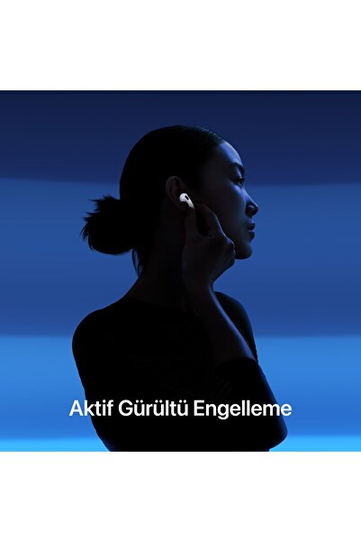 Apple AirPods 4 Aktif Gürültü Engelleme Özellikli MXP93TU/A