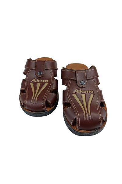 Akım Sia Bag Comfortable Orthopedic Non-Slip Sole Closed Toe Breathable Feet Men's Slippers
