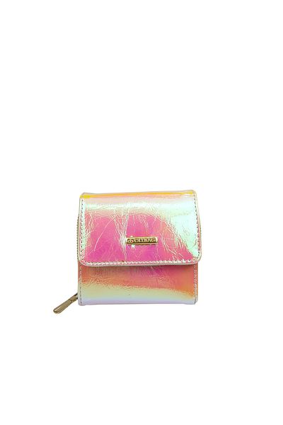 Sia Çanta Ollbag Medium Holegram Wallet Three Side Opening Wings Zippered Coin & Paper Money Eye