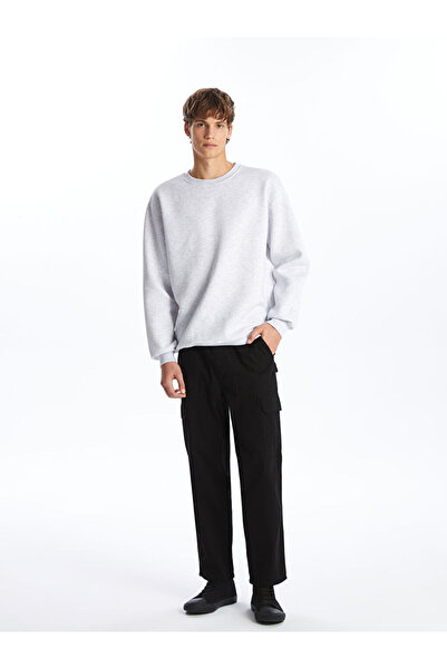 LC Waikiki LCW Casual Siyah Standart Kalıp Erkek Kargo Pantolon