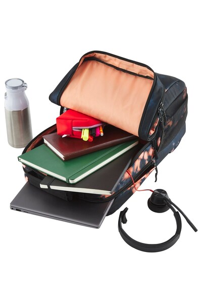 HP Campus Xl 16.1 InchBatik Patterned Backpack Black 7j593aa