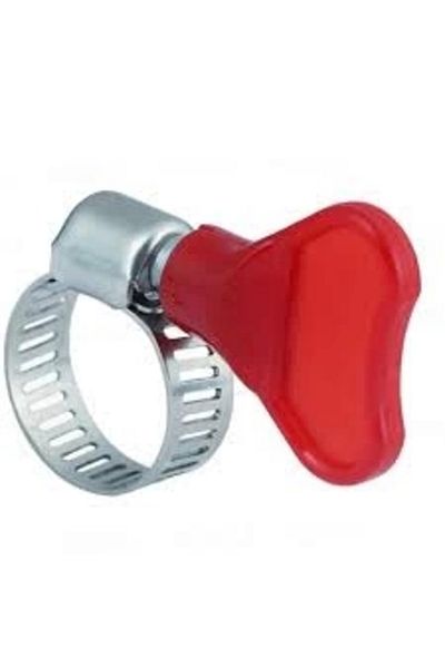 BAUWELT Butterfly Handle Hose Clamp 8-12 5 Pack