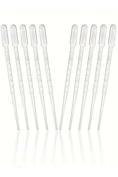 Pastör Pipeti 3 ml - Plastik 25 Adet / Paket