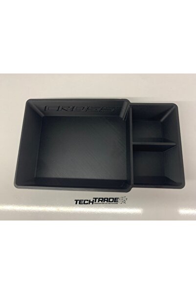 Tech Trade Egea Cross Kolçak Organizer 3 Bölmeli CROSS Yazılı FIAT Egea Cross Uyumlu
