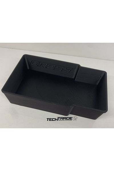 Tech Trade Egea Cross 1 Compartment Armrest Organizer - Fiat Written, Compatible