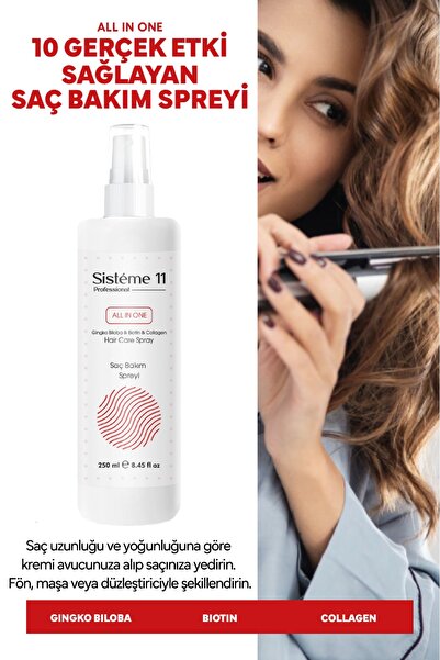 Sistéme 11 Sisteme 11 All In One Saç Bakım Sprey 250 ml