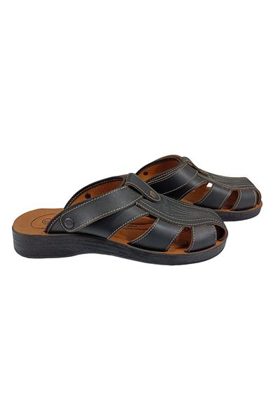 Akım SİA BAG CURRENT COMFORTABLE ORTHOPEDIC NON-SLIP SOLE CLOSED TOE BREATHABLE FEET MEN'S SLIPPERS
