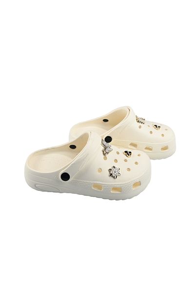 Sia Çanta Light and Comfortable Jewelled Fancy Butterfly Sandals Slippers