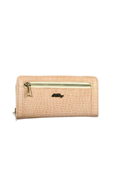 Sia Çanta Ollbag Brand - Double-Way and Picture-Eye Stone Patterned Central Compartment Zipper Bag