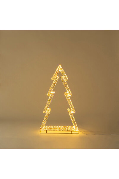 Chakra Johnny Led Işıklı Yılbaşı Dekoru 120 cm Altın