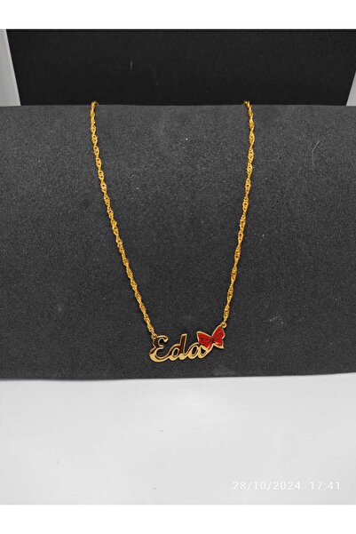 Tasarım İsimli Kelebekli Kolye 925 Ayar Gümüş