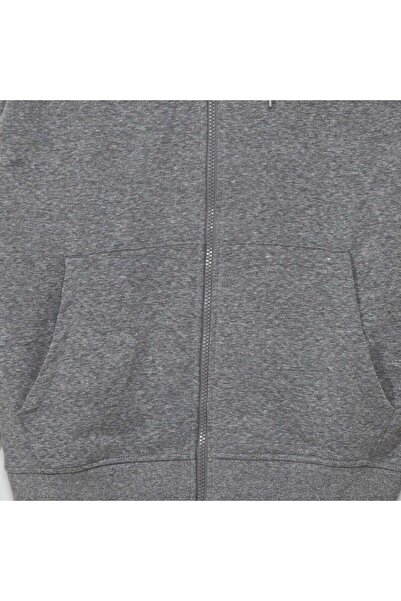 KIABI Zip-up jacket with hood M_GREY