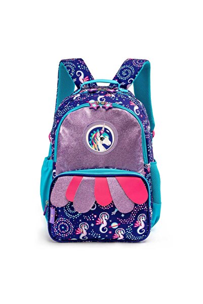 Milk & Moo Milk&Moo Çocuk Sırt Çantası ve Bel Çantası Fonksiyonlu Kalem Kutusu Seti Ayris