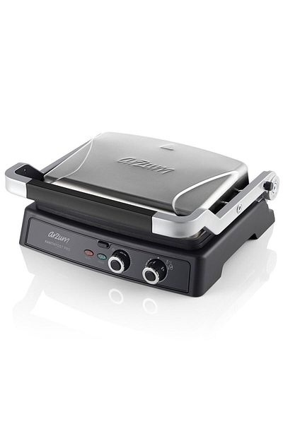Arzum Ar2044 Inx Kantintost Stainless Steel Pro Grill and Toaster