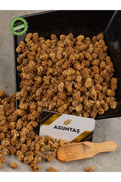 ASUNTAŞ Yellow Mulberry Dried Natural Dried Vacuum Package Without Additives 300g
