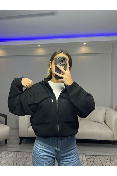 modakirwem CROP SWEATSHIRT