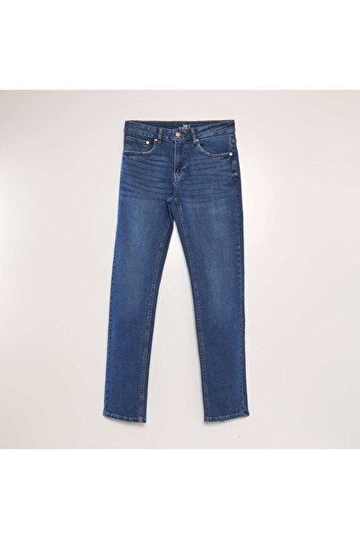 KIABI Slim-fit 5-pocket jeans - L34 BLUE