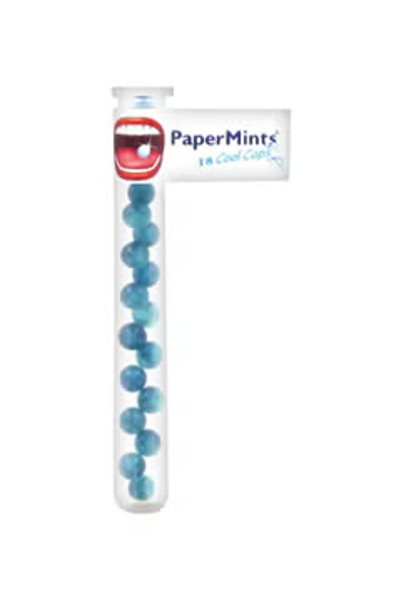 PaperMints قبعات باردة زرقاء مكونة من 18 قطعة